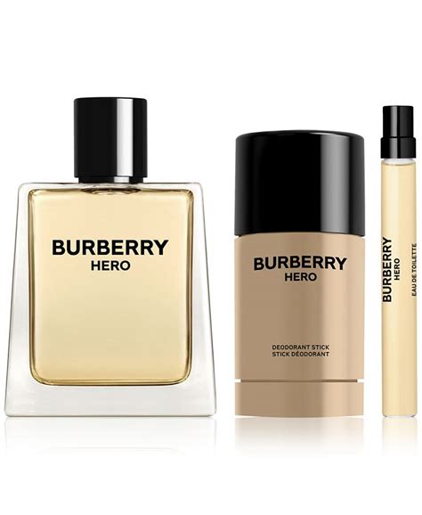 macy's burberry hero gift set|Burberry Men's 3.